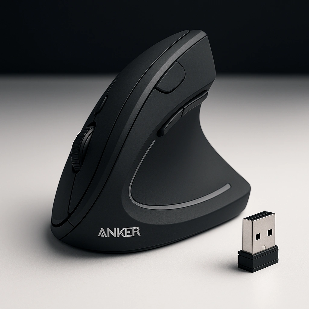 Anker 2.4G Wireless Vertical Ergonomic Mouse gaming mouse review
