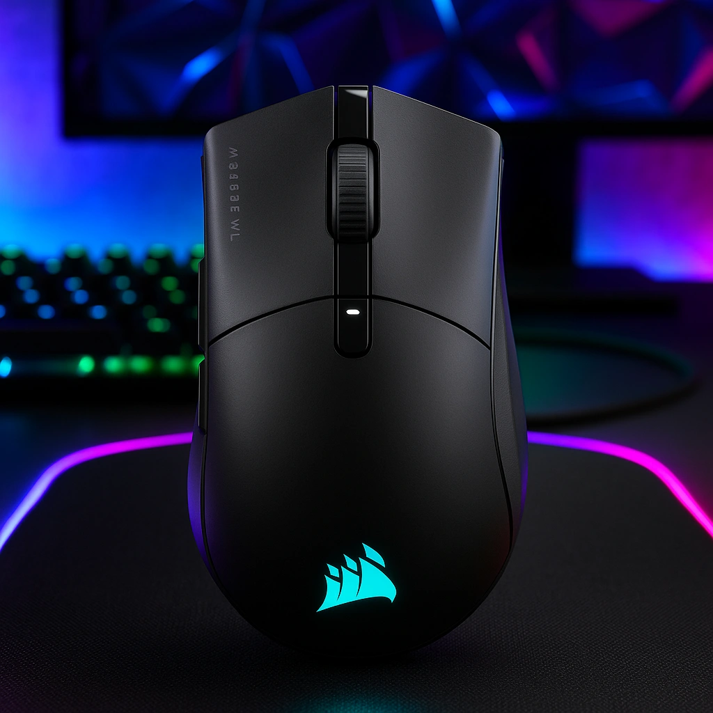 Corsair Sabre RGB Pro Wireless Gaming Mouse gaming mouse review