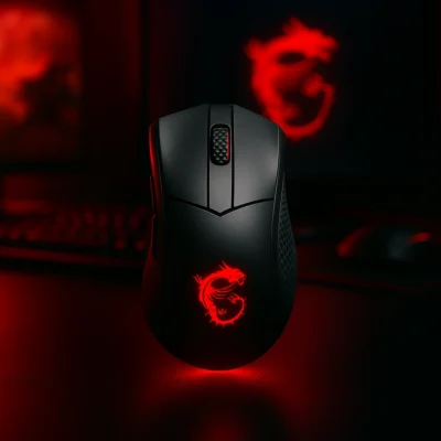MSI Clutch GM31 Lightweight Wireless Gaming Mouse gaming mouse