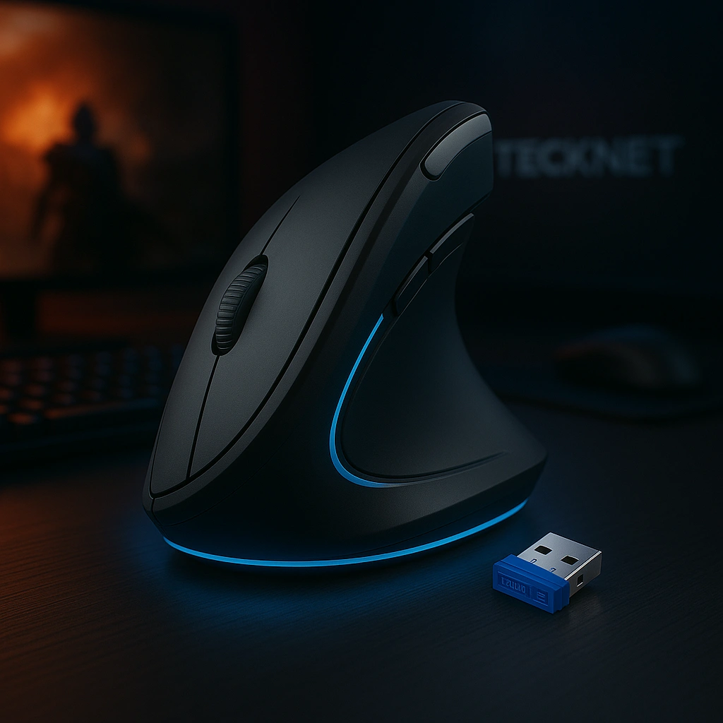 TECKNET Ergonomic Vertical Mouse gaming mouse review